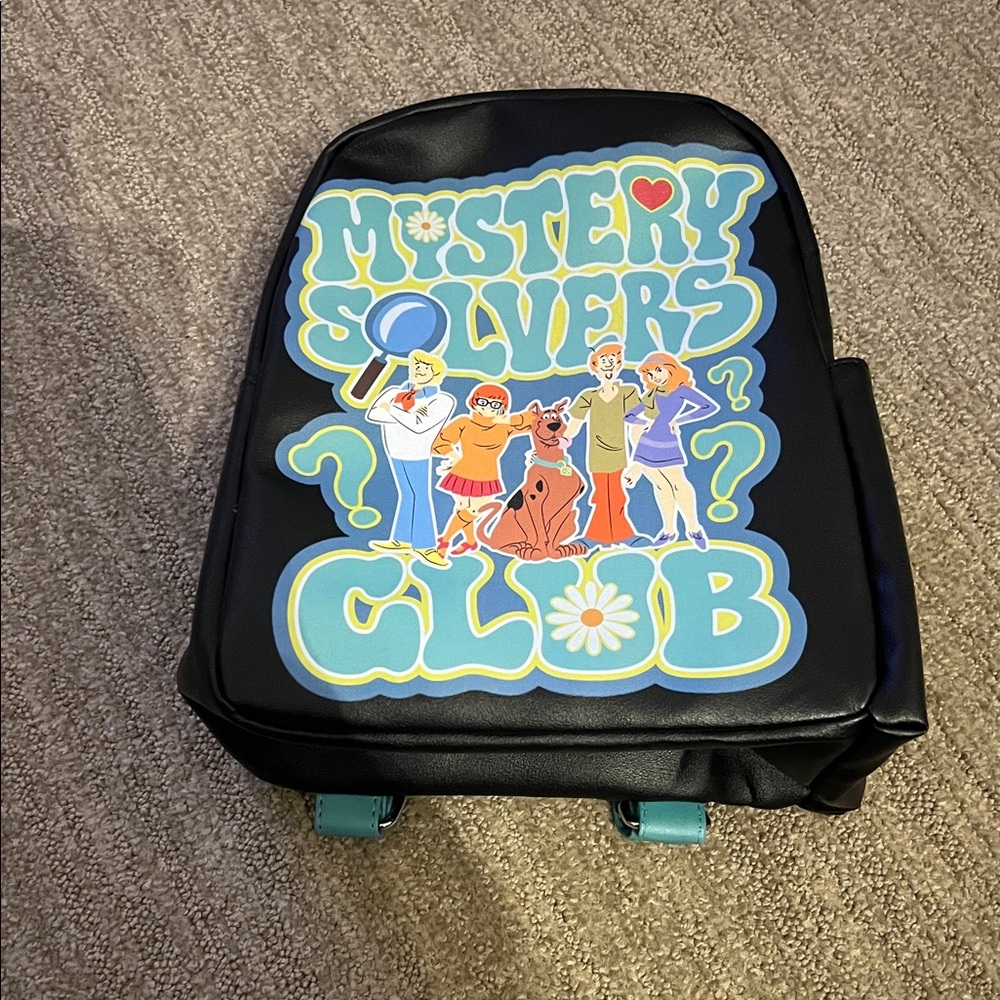 Mystery Solvers Club Mini Black Backpack Barnes and Noble exclusive